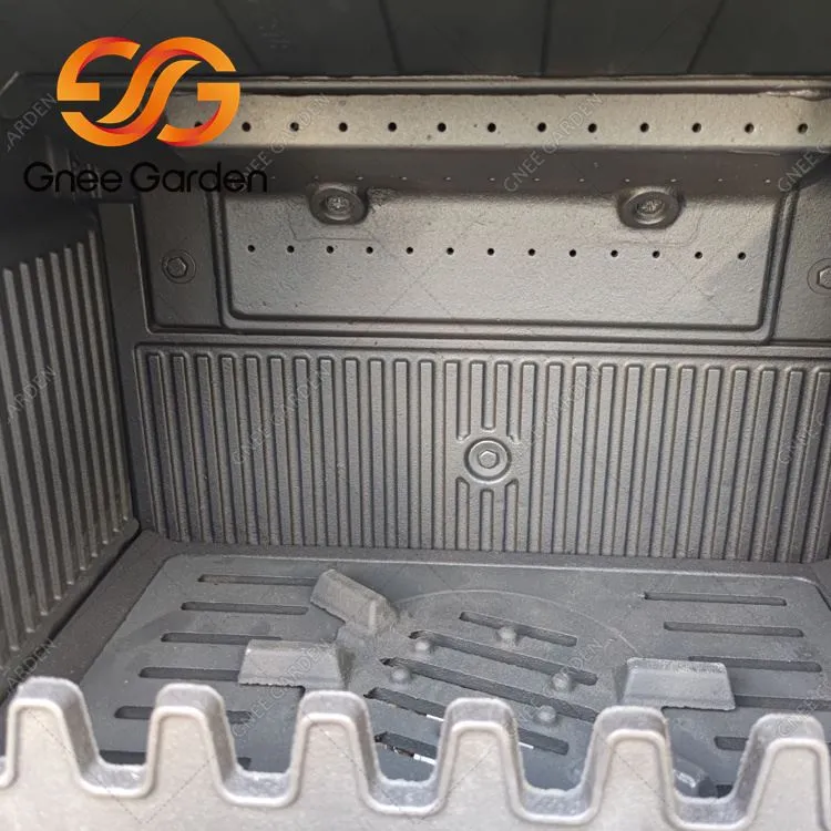 Chimeneas de hierro fundido para calefacción interior