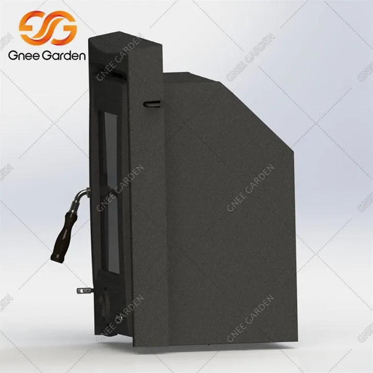 old wood burning stove