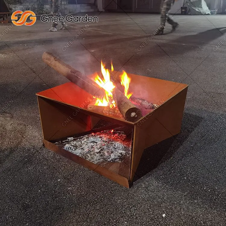 Corten fuera del fuego