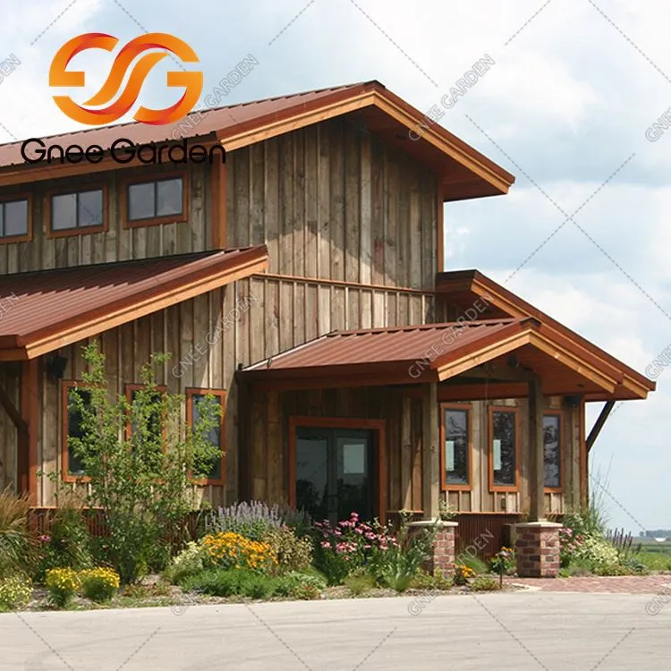 Paneles para techos de corten