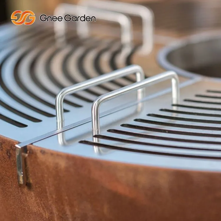 Las mejores parrillas para exteriores de acero corten 2024