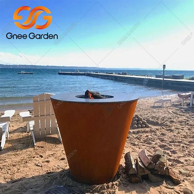 Barbacoa Parrilla De Acero Corten