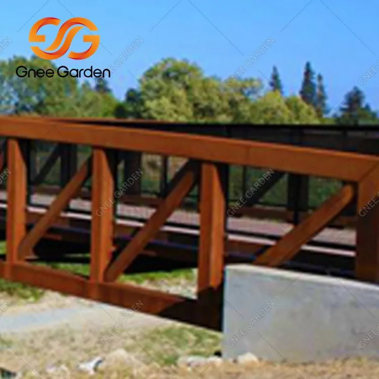 Puentes de autopista de acero corten