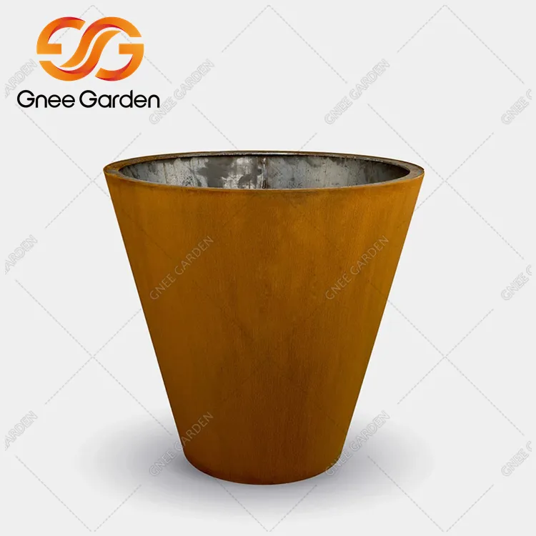 Barbacoa al aire libre de acero corten