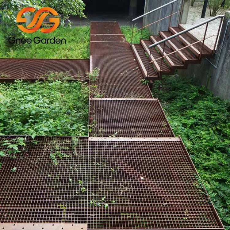 Escaleras de acero corten 2500 mm