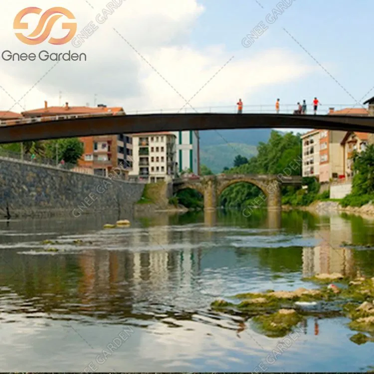 Puente de celosía de Corten