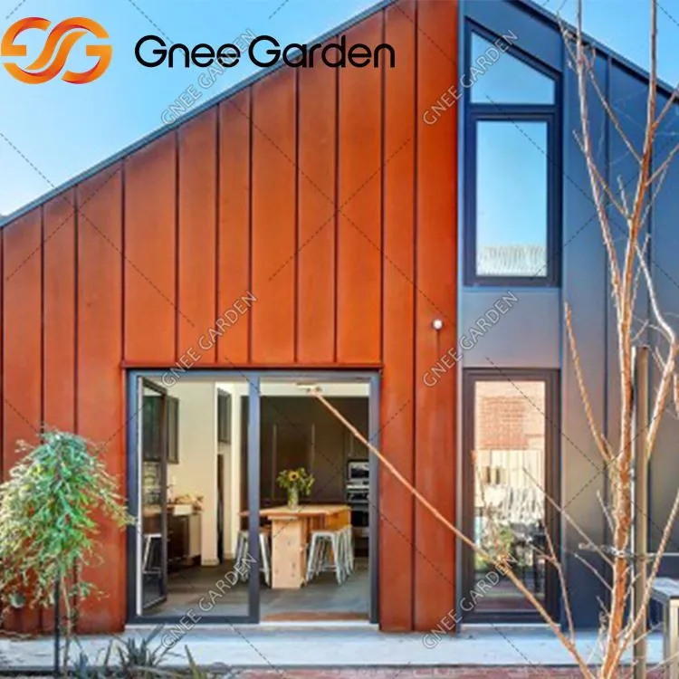 Paredes decorativas de cortina de acero Corten