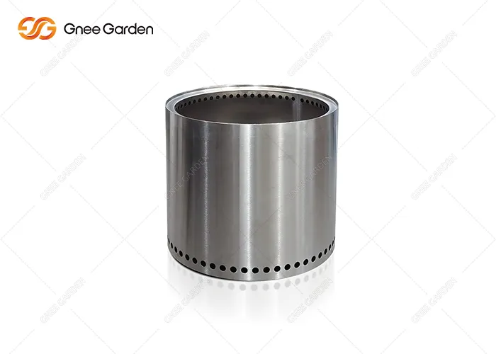 Pozo de fuego decorativo de metal