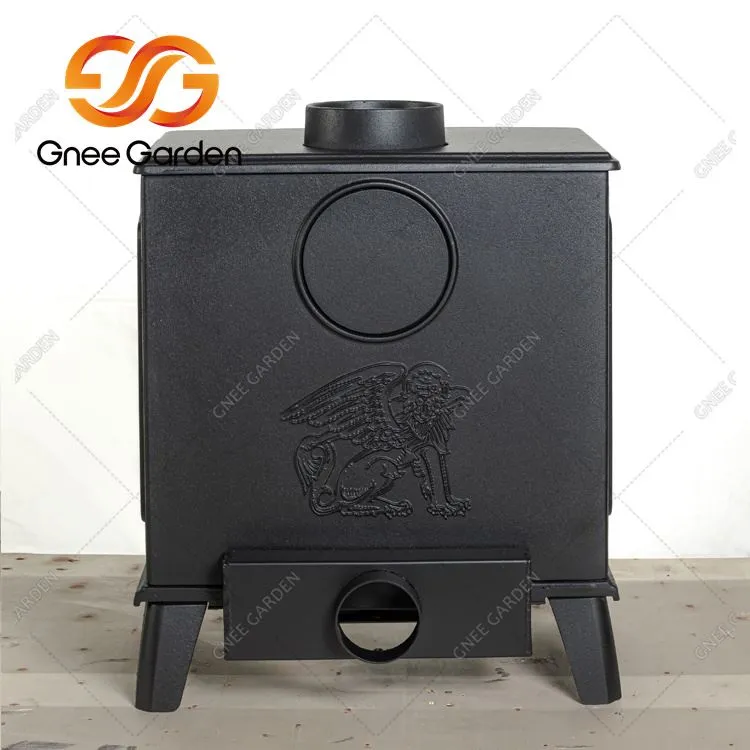 Chimeneas de hierro fundido de leña para interiores y exteriores