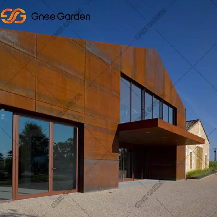 Muro de cortina de metal para la decoración