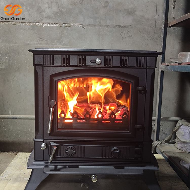 Chimenea de leña moderna