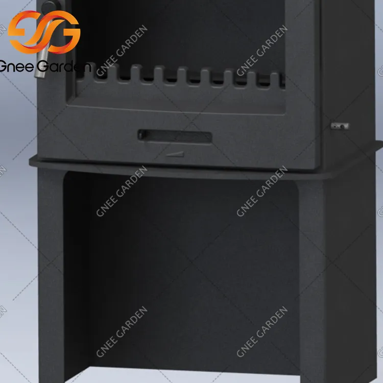 Estufas de leña de hierro fundido para exteriores