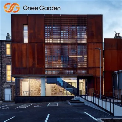 Corten Steel Cladding Estilo industrial