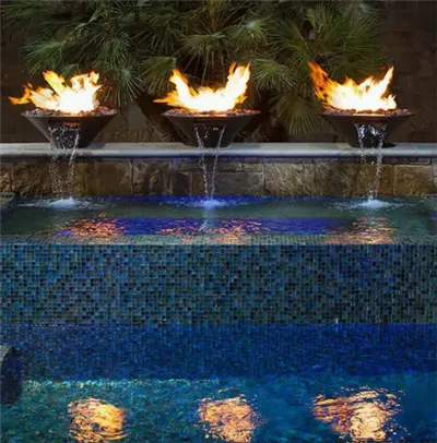 Cuenco de agua para piscina