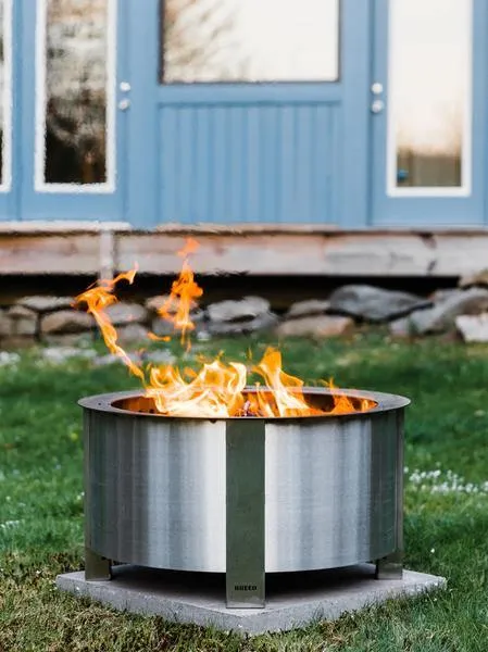 Pozo de fuego inoxidable