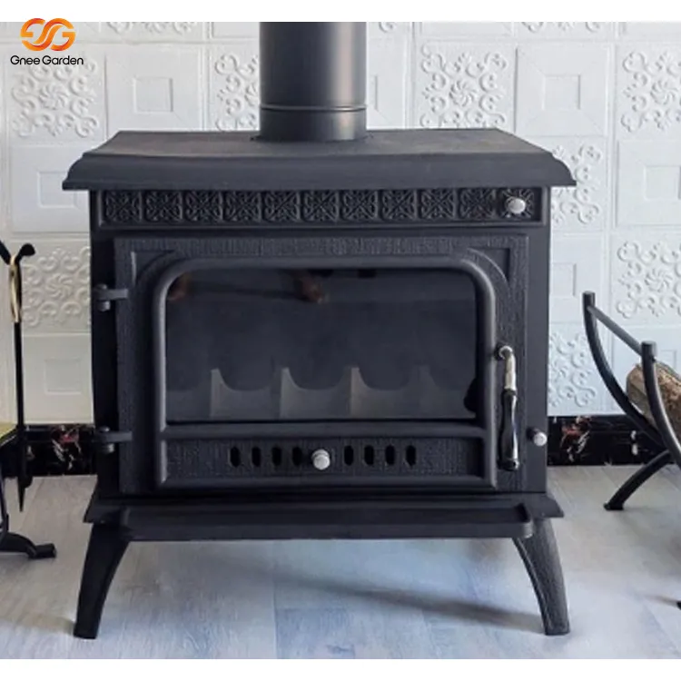 Chimenea independiente de leña